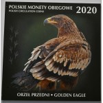 Polish circulation coins, vintage set from 1 grosz to 5 zlotys, 2020