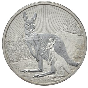Australia, Kangur, 2 dolary, 2022r., 2oz.