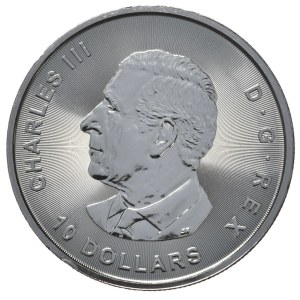 Kanada, 10 Dolarów, 2024r., 2oz.