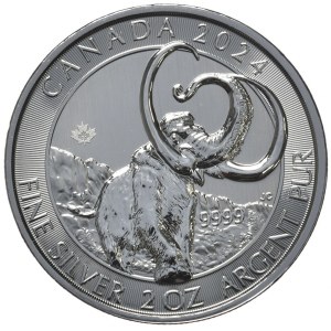 Kanada, 10 Dolarów, 2024r., 2oz.