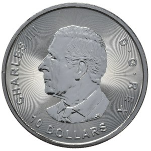 Kanada, 10 Dolarów, 2024r., 2oz.
