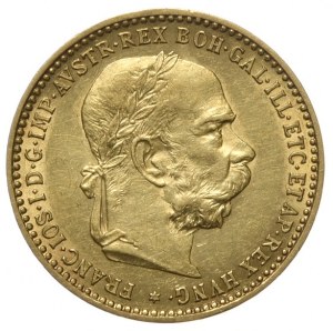 Austria, Franz Joseph, 10 crowns 1896