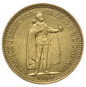 Hungary, Franz Joseph, 10 crowns 1904