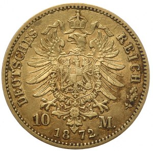 Germany, Prussia, 10 marks 1872 C