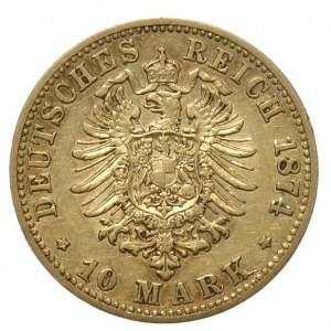 Niemcy, Prusy, 10 marek 1874 B