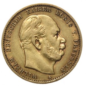 Germany, Prussia, 10 marks 1878 A