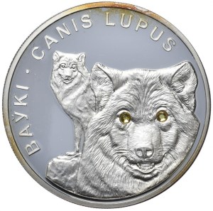 Belarus, 20 Rubles, 2007, Wolf