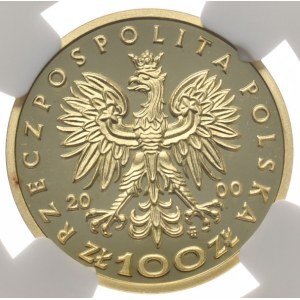 Polska, 100 złotych 2000, Królowa Jadwiga