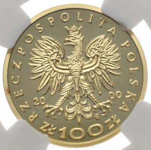 Polska, 100 złotych 2000, Królowa Jadwiga
