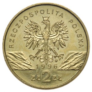 Polska, 2 złote 1996, jeż