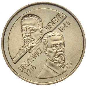 Poland, 2 zloty 1996, Sienkiewicz