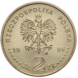 Poland, 2 zloty 1996, Sienkiewicz