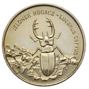 Poľsko, 2 zlaté 1997, jeleň