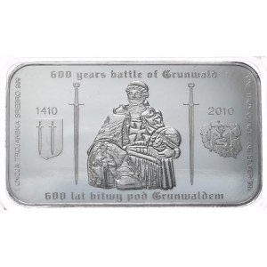 Sztabka 1oz. Srebrna Mennica, Grunwald.