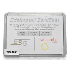 Sztabka 10x1g, Valcambi