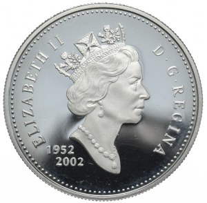 Canada, $1, 2002.