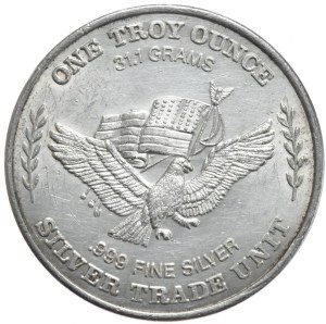USA, 1 oz., 1981, San Francisco
