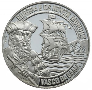 Portugal, 25 Ecu, 1995, Vasco da Gama