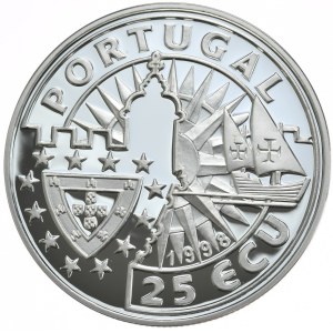 Portugalia, 25 Ecu, 1998r.,Albuquerque
