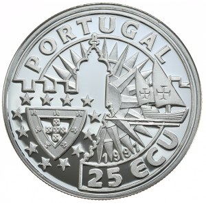 Portugalia, 25 Ecu, 1997r., Magellan