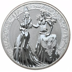 Germania Mint, 2019r., Brytania, 1oz.