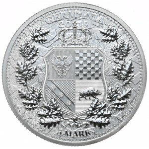 Germania Mint, 2019r., Brytania, 1oz.