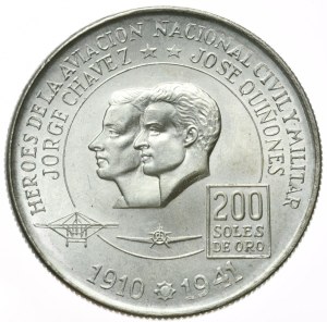 Peru, 200 Soles, 1975.