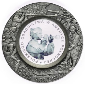 Polska, 10 złotych, 2008r., Osadnictwo