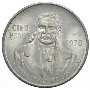 Mexico, 100 Pesos, 1978.