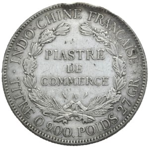 Indochiny Francuskie, 1 Piastr, 1913r.