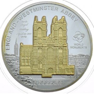 Wyspy Cooka, 10 Dolarów, 2011r., Westminster, Transformer