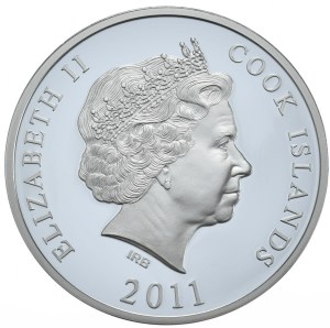 Cook Islands, $10, 2011, Eltz, Transformer