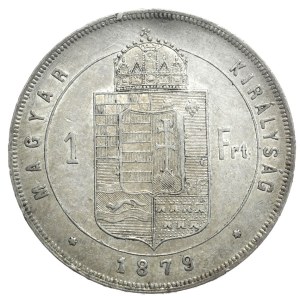 Węgry, 1 Forint, 1879r.
