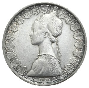 Italy, 500 lira, 1958.