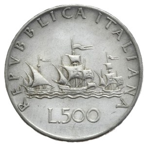 Włochy, 500 lirów, 1958r.