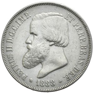 Brazylia, 2000 Reis (Reali), 1888r.