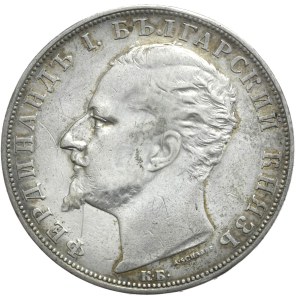 Bułgaria, 5 Lewa, 1894r.