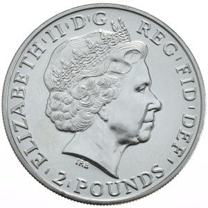 Wielka Brytania, Brytania 2011r., 1 oz.
