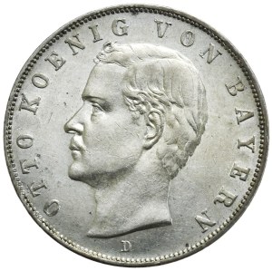 Germany, Bavaria, 3 Marks, 1913.