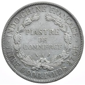Indochiny Francuskie, 1 Piastr, 1907r.