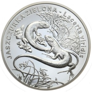 Polska, 20 złotych, 2009r., Jaszczurka