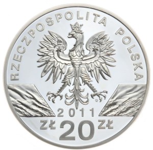 Poland, 20 gold, 2011, Badger