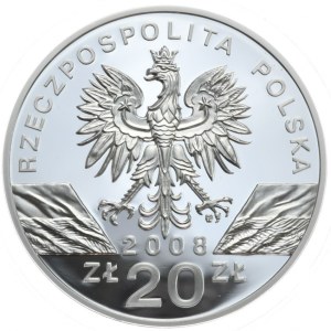 Poland, 20 gold, 2008, Falcon