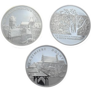 Polska, 3x20 złotych, 2007-8r.