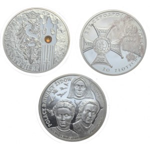 Polska, 3x20 złotych, 2004-9r.