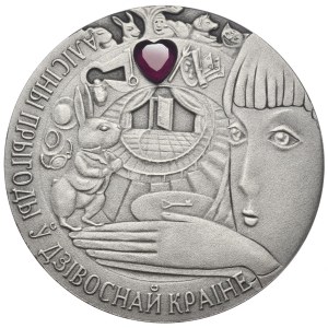Białoruś, 20 Rubli, 2007r., Przygody Alicji w...