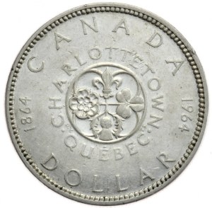 Canada, $1, 1964.