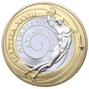 Polska, 10 złotych, 2004r., Ateny