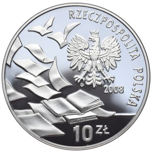 Polska, 10 złotych, 2008r., Marzec 68.