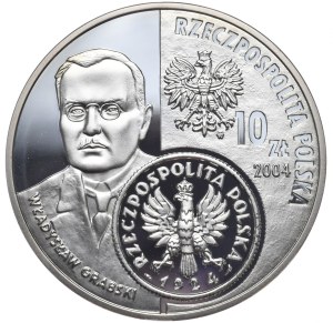 Poland, 10 gold, 2004, W. Grabski